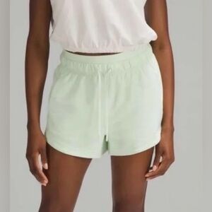 Lululemon Athletica Light Green Athletic Shorts